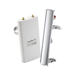 Radio Estación hasta 150 Mbps, 2 Ghz (2402-2462 mhz) y Antena sectorial de 100°, (2400 - 2484 MHz) de 14 dBi