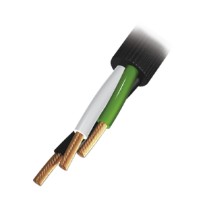 Cable Eléctrico de Uso Rudo 3 Hilos Calibre 12 AWG, Hasta 600 V. Rollo de 100 m.