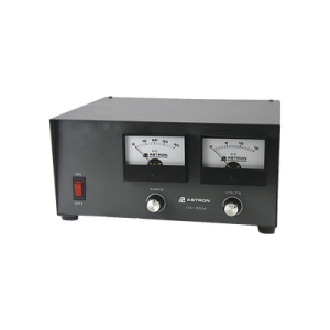 Fuente de poder 13.8Vcd con medidor de 220V, 35A, lineal regulada