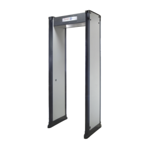 Arco Detector de Metales de 2 Zonas con Base Para Fijarse al Piso