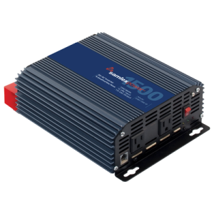 Inversor de Corriente (CD-CA) Potencia Nominal 1500 W, Ent:12Vcd, Sal: 115Vca 60 Hz
