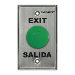 Botón de Salida Tipo Hongo / Resistente al Clima / Salida COM/NC/NO / Uso en Exterior