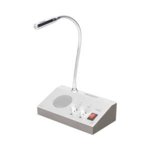 Sistema de Intercomunicación | Ideal para Ventanillas | Audio de voz de dos vías | 12V/1A 3W | Micrófono Interior + Micrófono Exterior