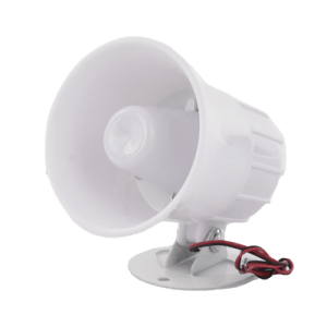 Sirena de 110dB / 15 W / Pequeña y Potente / Cableada