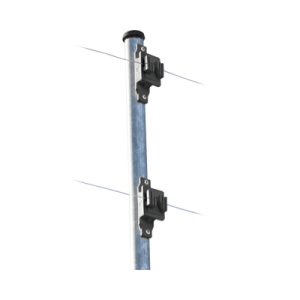 Aislador de Paso reforzado para cercos eléctricos, resistente al clima extremoso