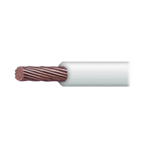 Cable Eléctrico de Cobre Recubierto THW-LS Calibre 14 AWG 19 Hilos Color blanco (100 metro)