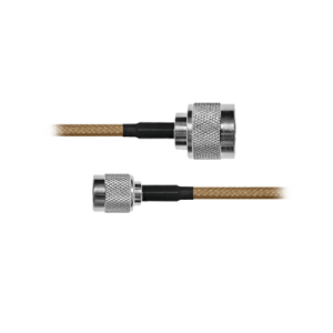 Cable RG142, con conectores N Macho / TNC Macho de 60 cm.