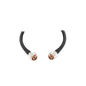 Jumper con Cable LMR400 con Conectores N Macho / N Macho de 1.5 metros.