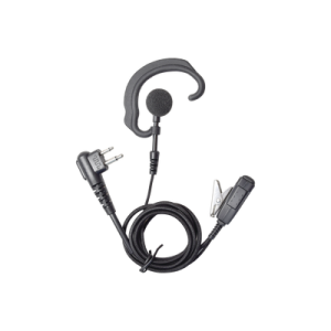 Micrófono Audífono de Solapa Estilo Gancho / CABLE FIBRA TRENZADA KEVLAR ULTRA RESISTENTE Para MOTOROLA GP300/SP50/P1225/PRO3150/EP450/EP350/MAG ONE/RDU2020/XV2600 HYT TC-500/518/600/610/620/700/1600/700EX