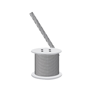 Cable Retenida 7 Hilos, Resistencia 4900 Kg. Diámetro 3/8" Galv. clase A. (Precio por Metro).