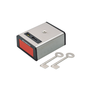 Botón de Pánico Enclavado / Restablecimiento Manual con Llave / Normalmente Cerrado / Cubierta Metálica