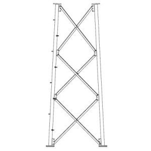 Sección 10 Base para Torre Autosoportada línea SSV (Código de Fábrica: 10N183)