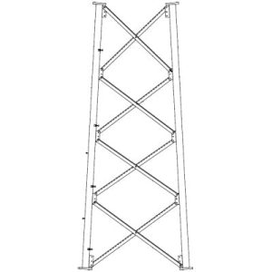 Sección 8 Intermedia para Torre Autosoportada línea SSV (Código de Fábrica: 8N)