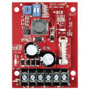 Fuente de Alimentación y Cargador / 6 o 12 Vcd / 1.5 A Continuo / Protección contra corto circuito