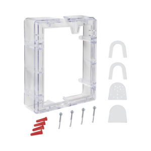 Espaciador de conducto con marco - Transparente para la serie Stopper