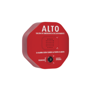 Anunciador Audible para Salida de Emergencia, Texto en Español