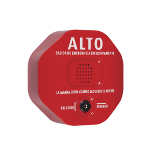 Anunciador Audible para Salida de Emergencia de Doble Hoja