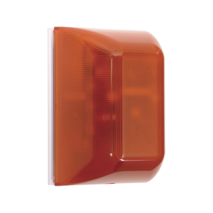 Sirena de Advertencia, 32 Opciones de Tono, Color Ambar, Audio-Visual, Soporta Batería 9V, TIMER INDEPENDIENTE