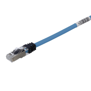 Patch Cord Cat6A, Blindado S/FTP, CM/LS0H, 2m, Color Azul