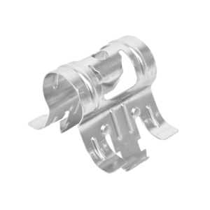 Sujetador de presión para cable coaxial de 1/2". Paquete de 10 piezas