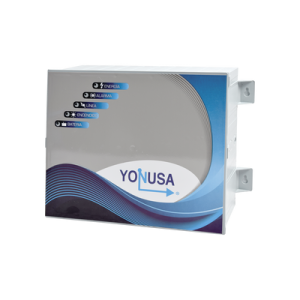 Energizador de 12,000Volts-1.2JOULES / 3500 Mts lineales de Protección / Activado por Atenuación de voltaje,Corte de línea o Aterrizamiento de la línea/Integración a panel de Alarma.