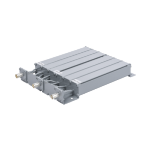 Duplexer SYSCOM en UHF, 6 Cav. 470-490 MHz, 50 Watt, 5 MHz Sep. Rechazo de Banda, BNC Hembras.