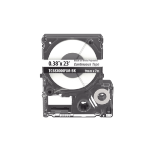 CASSETTE D/ETIQUETAS D/CINTA CONTINUA 0.38 IN X 7M