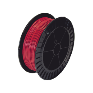 Bobina de 152 Metros de Cable Detector de Calor, Temperatura Fija 68 grados Celsius, Recubrimiento de Nylon Negro para Aplicaciones en Exterior, con Guía Acerada