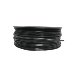 Bobina de 152 Metros de Cable Detector de Calor, Temperatura Fija 88 °C, Recubrimiento de Nylon Negro para Aplicaciones en Exterior