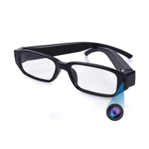 Cámara Oculta en Lentes / Resolución 2 Megapixel (1080P) / Memoria de 8GB / Grabación de Audio y Vídeo / Captura de Fotografías