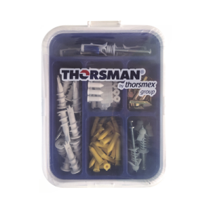 Kit para Sistemas de Fijación en Yeso, Muros Falsos, Tabique hueco, Uso en interiores (91 piezas)