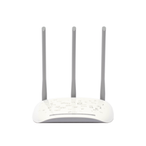 Punto de acceso / Repetidor Wi-Fi, 2.4 GHz, 450 Mbps, 3 antenas externas omnidireccional, 1 Puerto WAN 10/100 Mbps