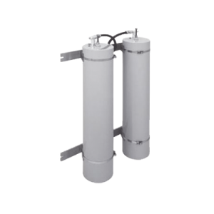 Filtro de Doble Cavidad, Pasa Banda / Rechazo de Banda, 148-174 MHz, 5 in de Diámetro, N Hembras.