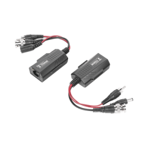 Kit de transceptores activos, envía alimentación 12V/24VCD/AC, video y audio a una distancia de hasta 150 m en 4K para aplicaciones de video por UTP Cat 5e / 6 en alta definición.