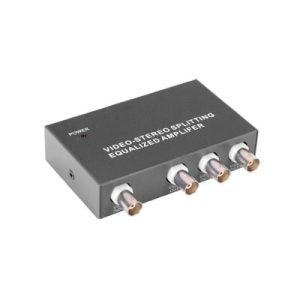 Concentrador de un canal de video BNC con distribución de 3 salidas de video por cada canal de entrada