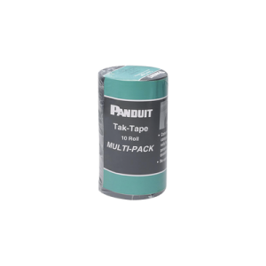 Kit de 10 Rollos de Cinta de Contacto, de 10.66 m de largo y 19.1 mm de ancho c/u, Color Negro