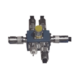 Unión de 4 Vías, 300-512 MHz para Combinador Telewave, 400 Watt en Conectores N Hembra.