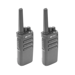 Duo de Radios Portatiles VHF, 5W de Potencia, Scrambler de Voz, Alta Cobertura, 136-174 MHZ