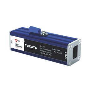 Protector de picos ethernet (Cat6 1000 Mbps)