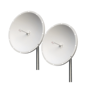 Kit de 2 Antenas Parabólicas de Frecuencia Extendida, 4.8 - 6.5 GHz, 28 dBi, Conectores N-Macho