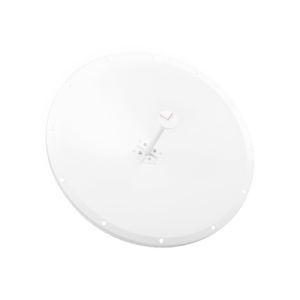 Antena Direccional en Frecuencia Extendida / 4.8 - 6.5 GHz / 28 dBi / Conector con jumper  SMA-Macho Inverso incluido/ Polaridad en 90º y 45º / Montaje incluido para torre o mástil