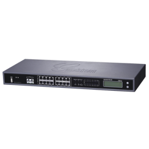 IP-PBX GrandStream con 8 FXO para 60 llamadas simultáneas (Descontinuado)