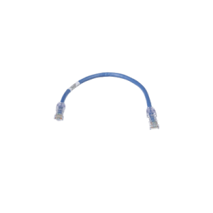 Cable de Parcheo TX6, UTP Cat6, 24 AWG, CM/LSZH, Color Azul, 1ft