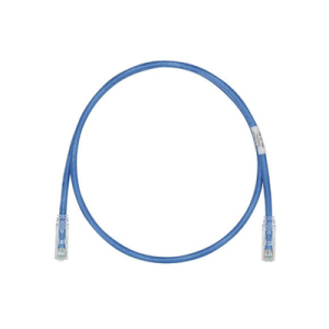 Cable de Parcheo TX6, UTP Cat6, 24 AWG, CM/LSZH, Color Azul, 2 ft.