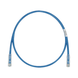 Cable de Parcheo TX6, UTP Cat6, 24 AWG, LSZH, Color Azul, 1 metro