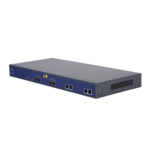 OLT de 2 puertos EPON con 4 puertos Uplink (2 puertos Gigabit Ethernet + 2 puertos SFP), hasta 128 ONUs