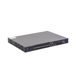 OLT de 16 puertos GPON con 8 puertos Uplink (4 puertos Gigabit Ethernet + 4 puertos SFP / puertos SFP+), hasta 2,048 ONUs