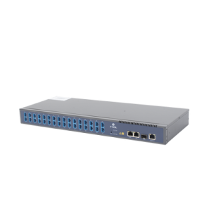 OLT de 1 GPON puerto con Splitter de 1 a 32 SC/UPC Incluido + 3 puertos Uplink (2 puertos Gigabit Ethernet + 1 puerto SFP/SFP+)