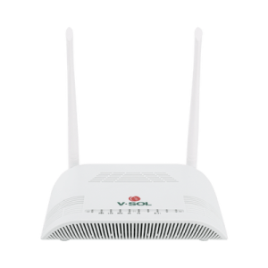 ONU Dual G/EPON con Wi-Fi en 2.4 GHz + 1 puerto LAN Gigabit +  1 puerto LAN Fast Ethernet, hasta 300 Mbps vía inalámbrico