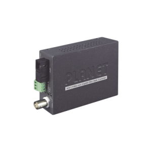 Kit Transmisor/Receptor de Video Analogo sobre Fibra Mono Modo 20Km, SC WDM